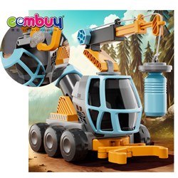 KB217205 KB217210 - Science microscope collect specimen grabbing storage 4 in 1 diy assembling truck toys